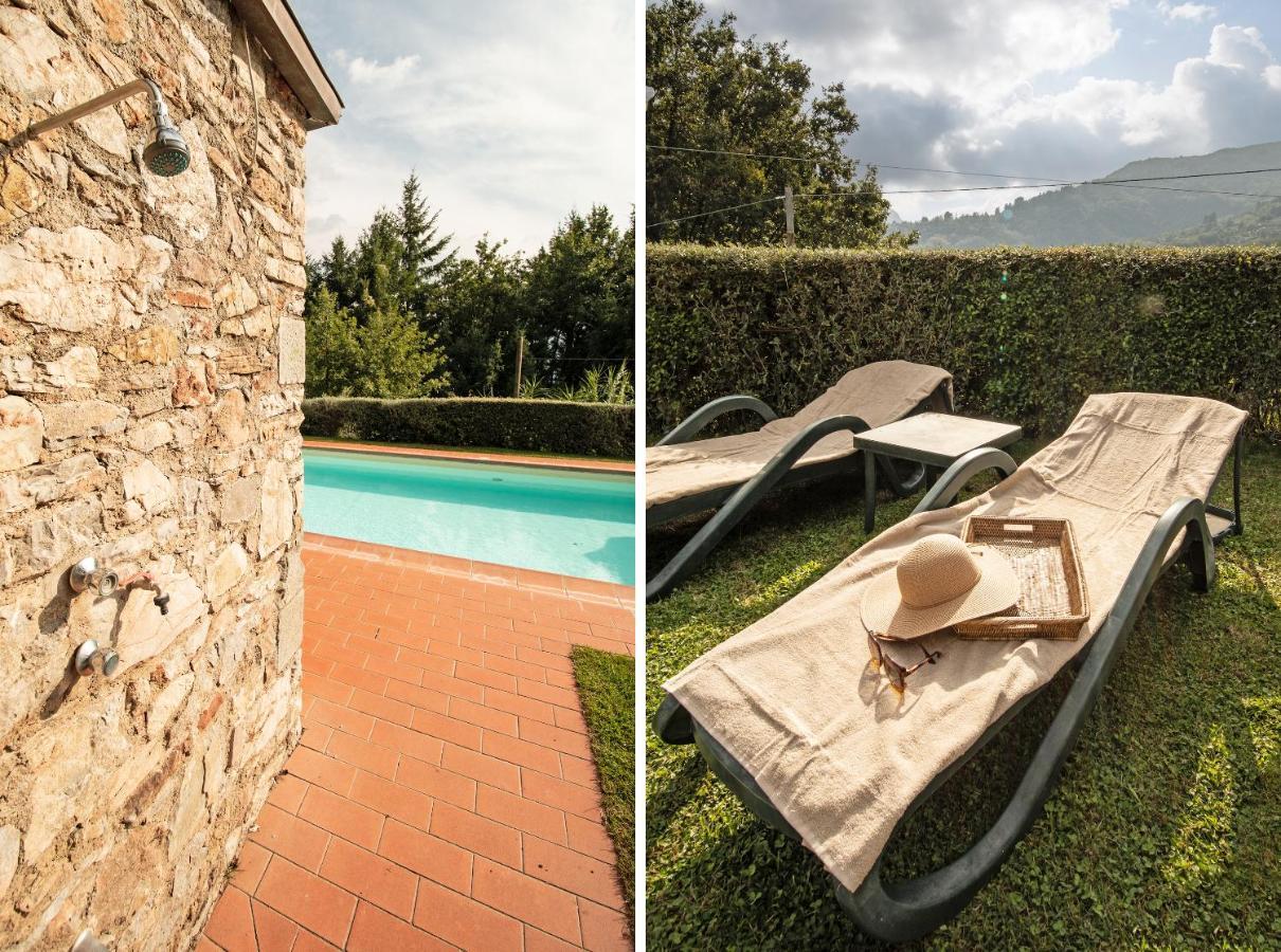 Casetta Di Butia, Ginestra Apartment With Swimming Pool Борго а Моцано Екстериор снимка