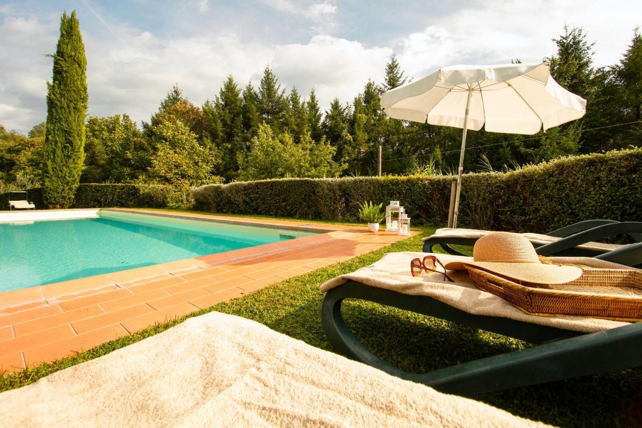 Casetta Di Butia, Ginestra Apartment With Swimming Pool Борго а Моцано Екстериор снимка
